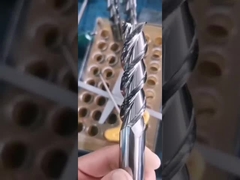 آسیاب انتهایی آلومینیومی 3 فلوت